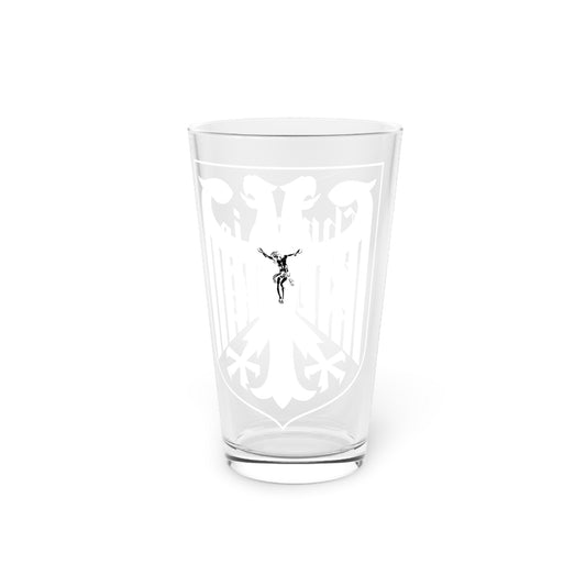 Christ Is King Pint Glass, 16oz