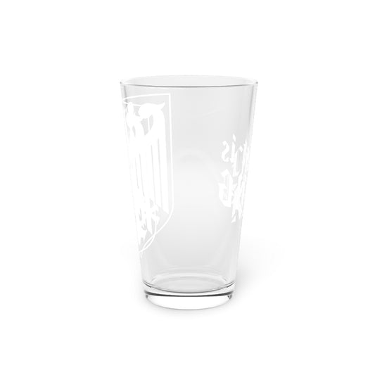 Christ Is King Pint Glass, 16oz