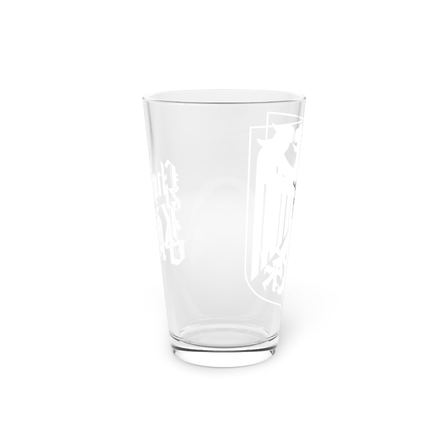 Christ Is King Pint Glass, 16oz
