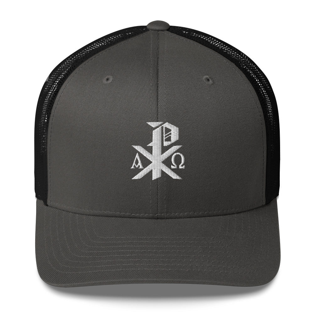 Chi-Rho Trucker Cap