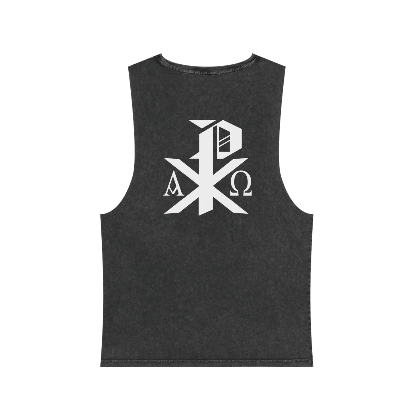 Eastern Cross/Chi-Rho Stonewash Tank Top