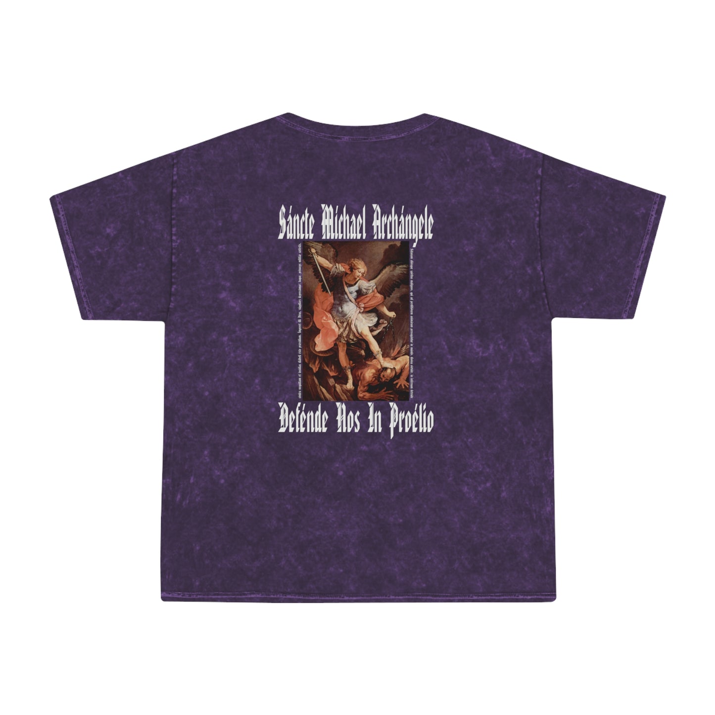 Saint Michael the Archangel Mineral Wash T-Shirt