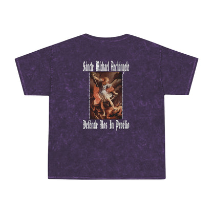 Saint Michael the Archangel Mineral Wash T-Shirt