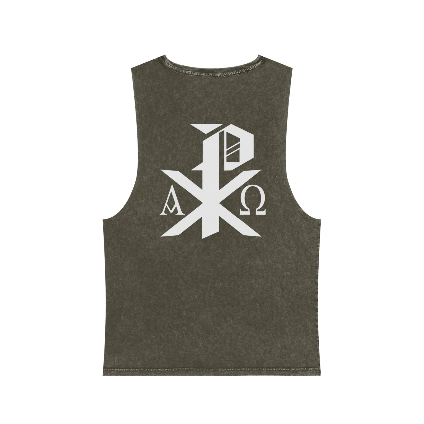 Eastern Cross/Chi-Rho Stonewash Tank Top