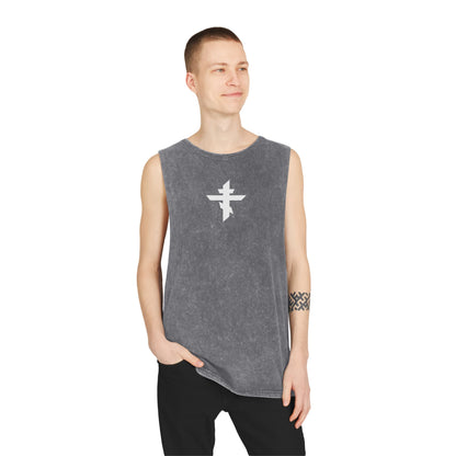 Eastern Cross/Chi-Rho Stonewash Tank Top