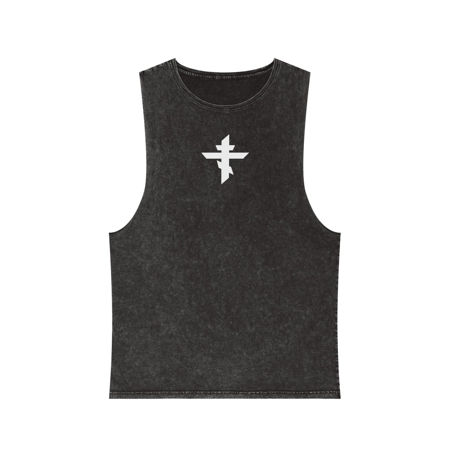 Eastern Cross/Chi-Rho Stonewash Tank Top