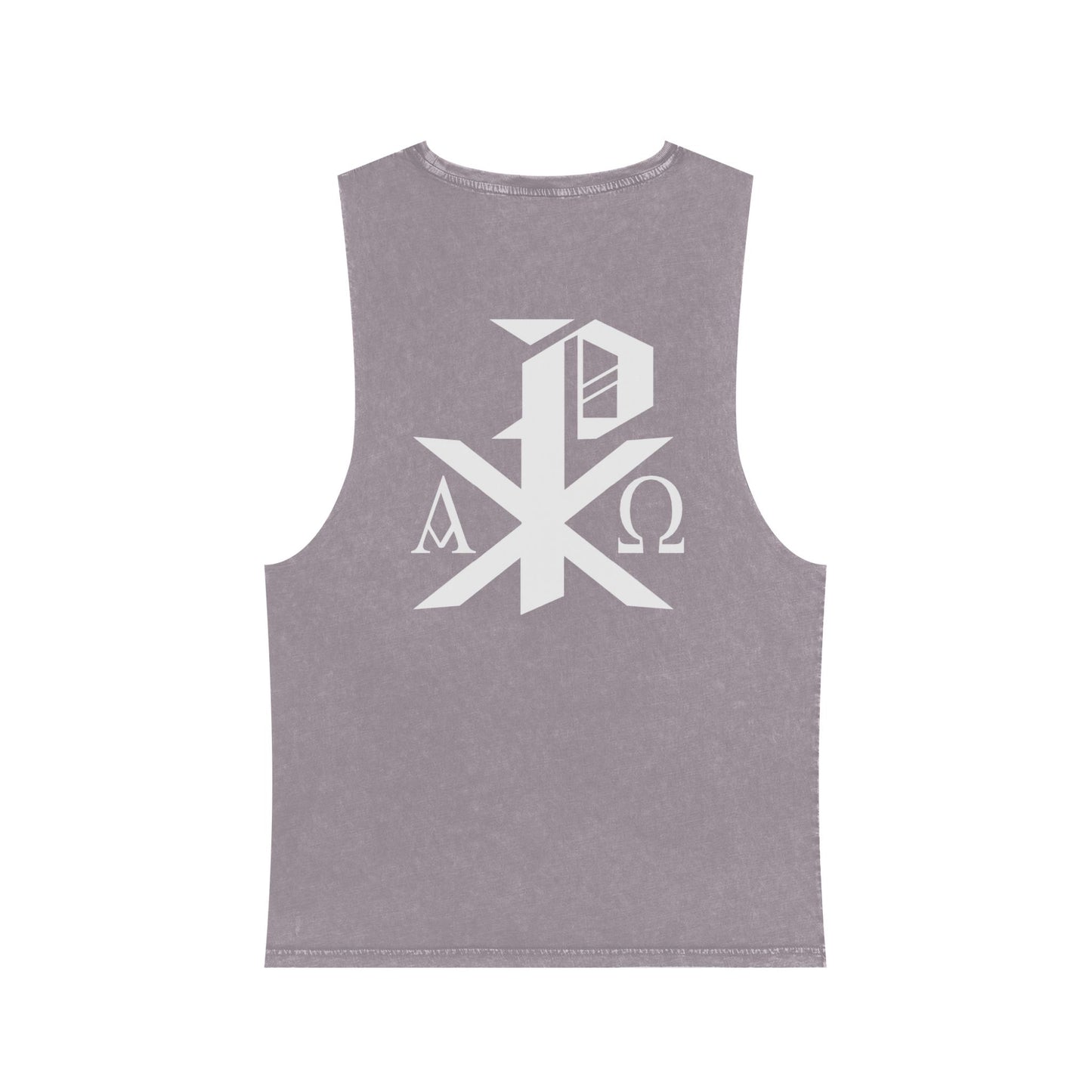 Eastern Cross/Chi-Rho Stonewash Tank Top