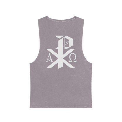 Eastern Cross/Chi-Rho Stonewash Tank Top