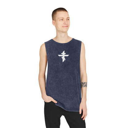 Eastern Cross/Chi-Rho Stonewash Tank Top