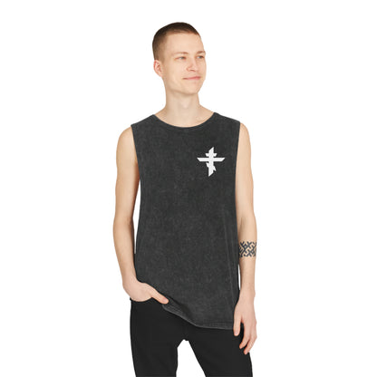 Eastern Cross/Chi-Rho Stonewash Tank Top