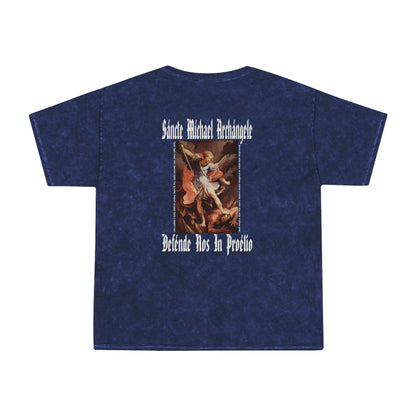 Saint Michael the Archangel Mineral Wash T-Shirt