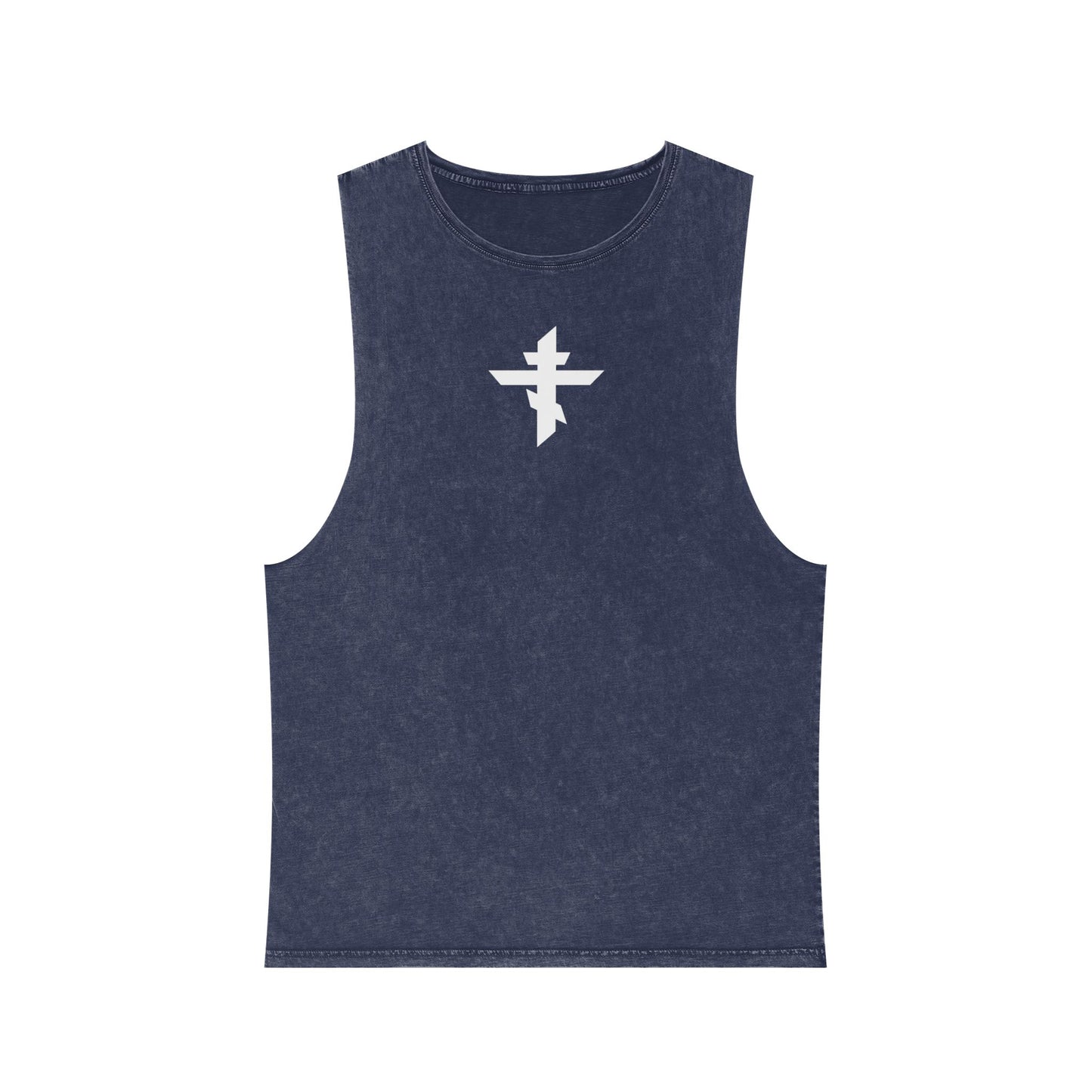 Eastern Cross/Chi-Rho Stonewash Tank Top