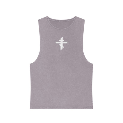 Eastern Cross/Chi-Rho Stonewash Tank Top