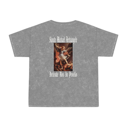 Saint Michael the Archangel Mineral Wash T-Shirt