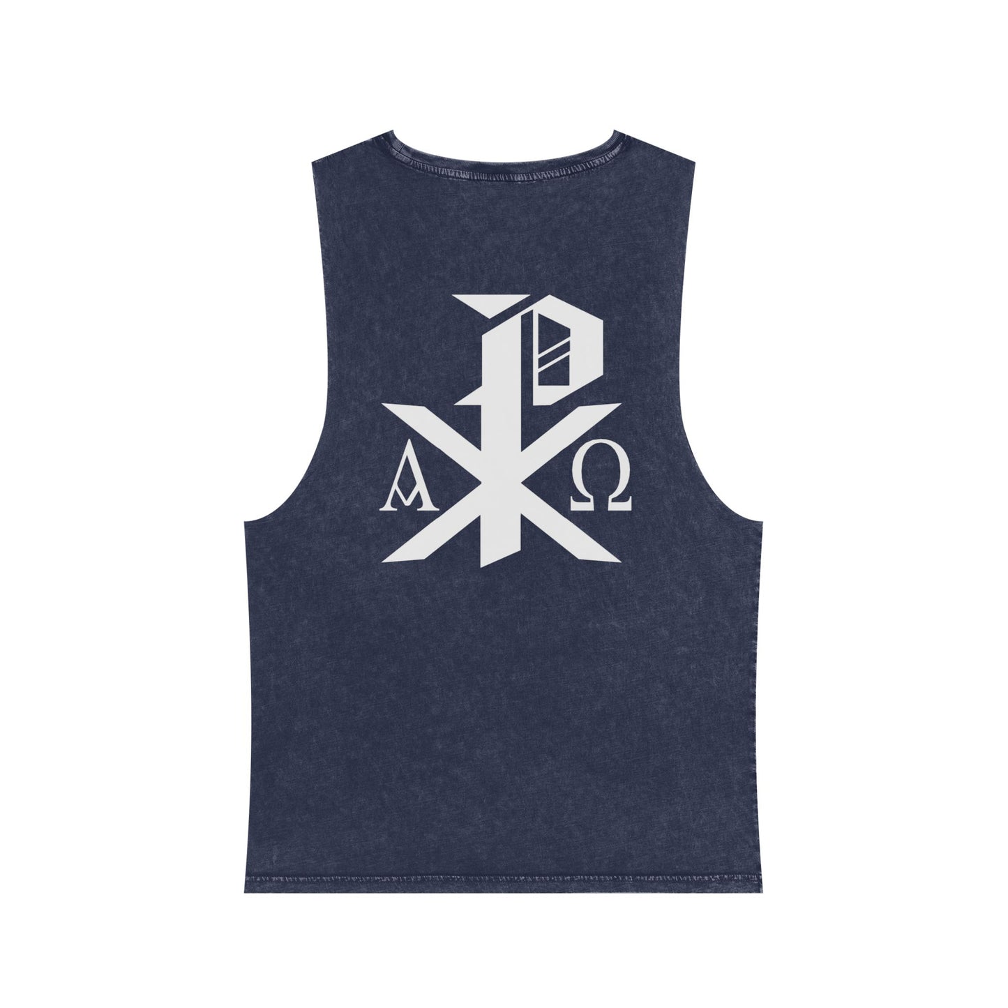 Eastern Cross/Chi-Rho Stonewash Tank Top