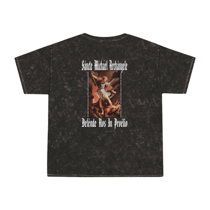 Saint Michael the Archangel Mineral Wash T-Shirt