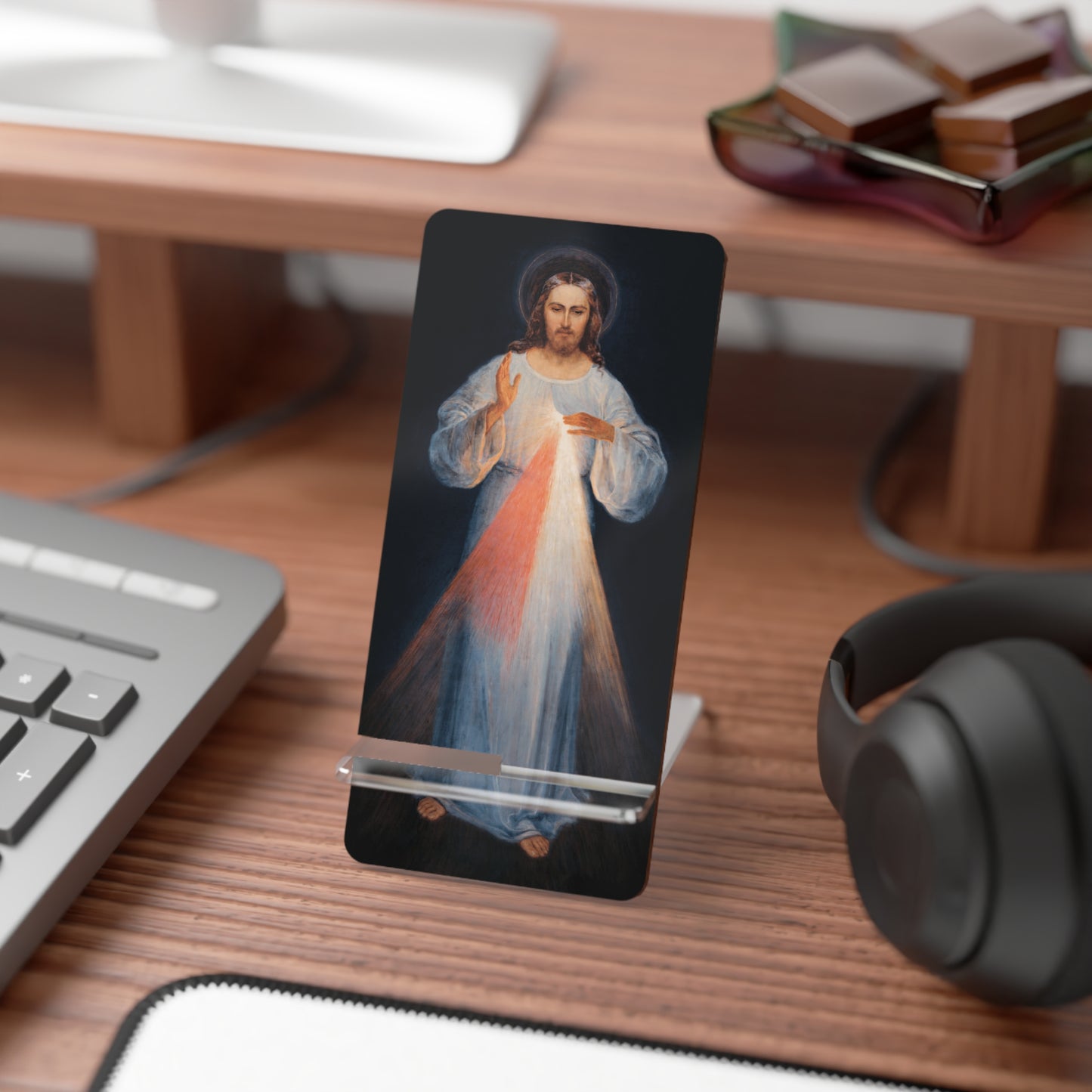 Divine Mercy Mobile Phone Display Stand
