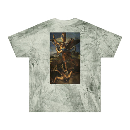 Saint Michael the Archangel Color Blast Tee
