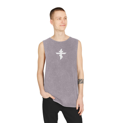 Eastern Cross/Chi-Rho Stonewash Tank Top