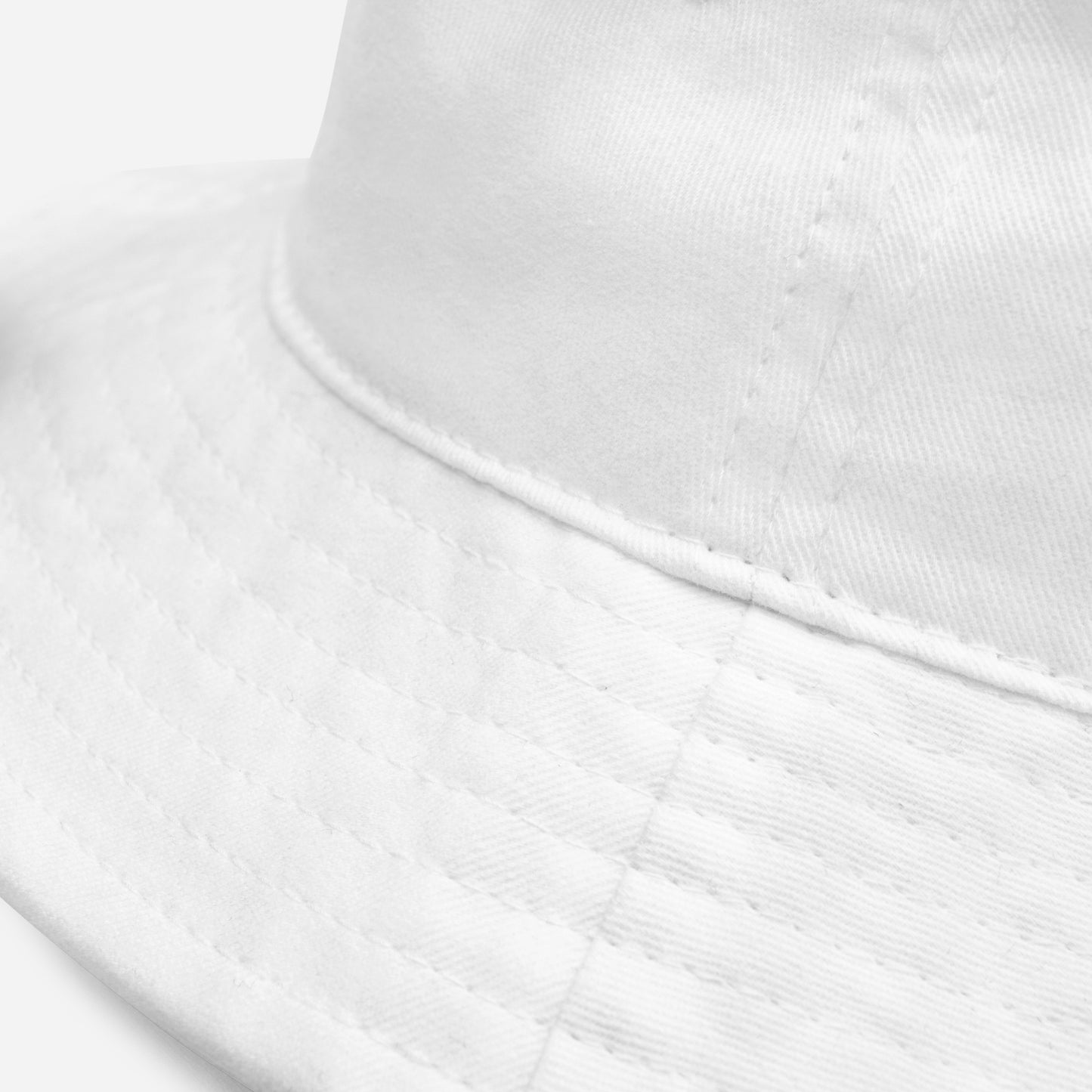 Chi-Rho Bucket Hat - White