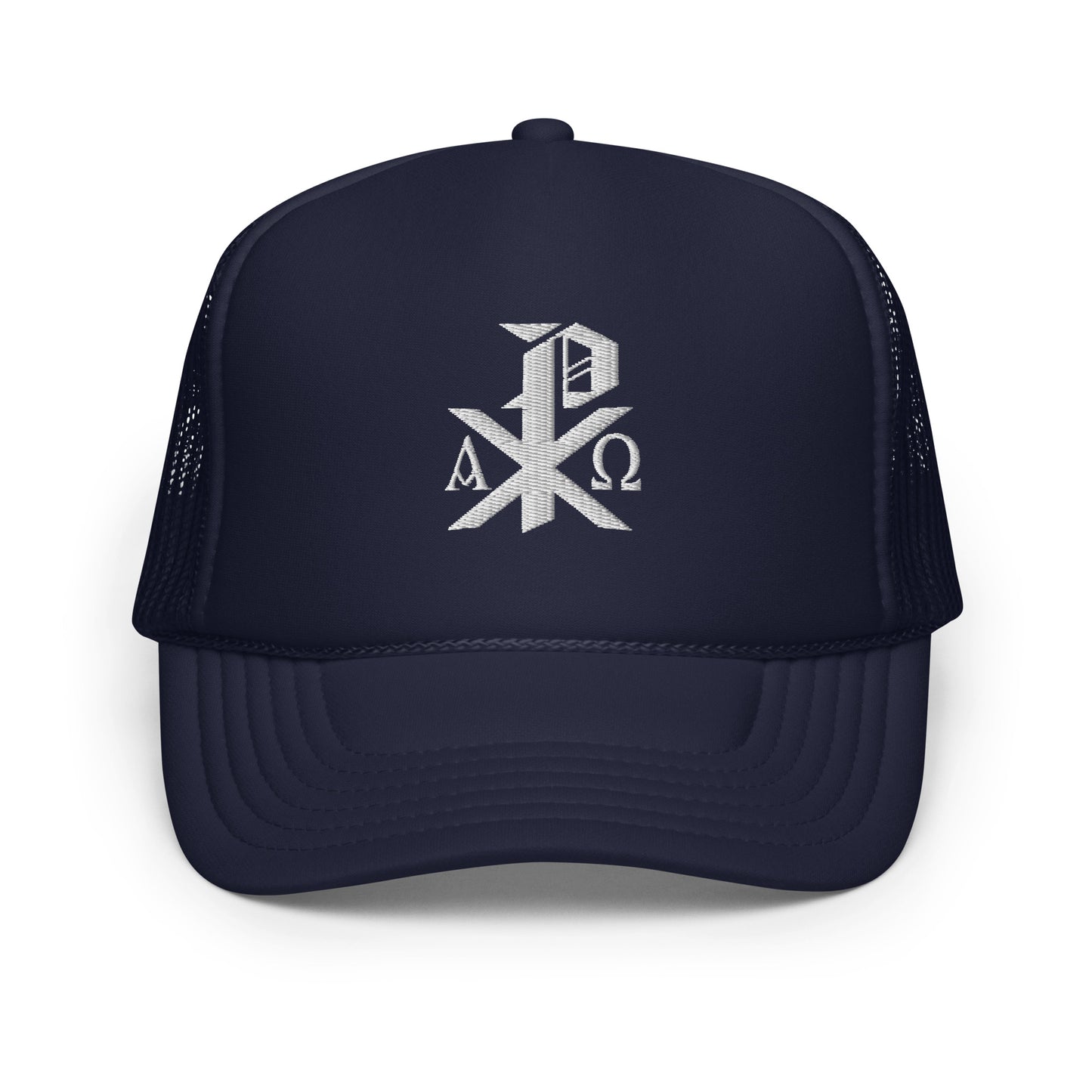 Chi-Rho Foam Trucker Hat