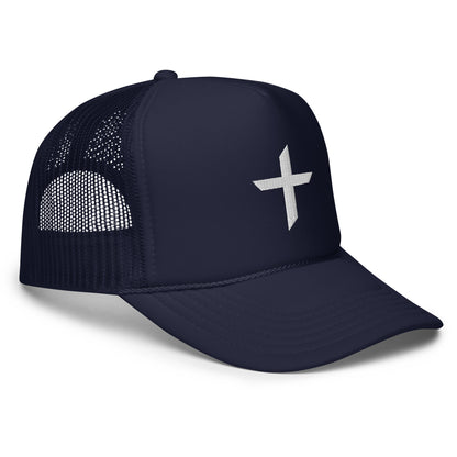 Cross Foam Trucker Hat