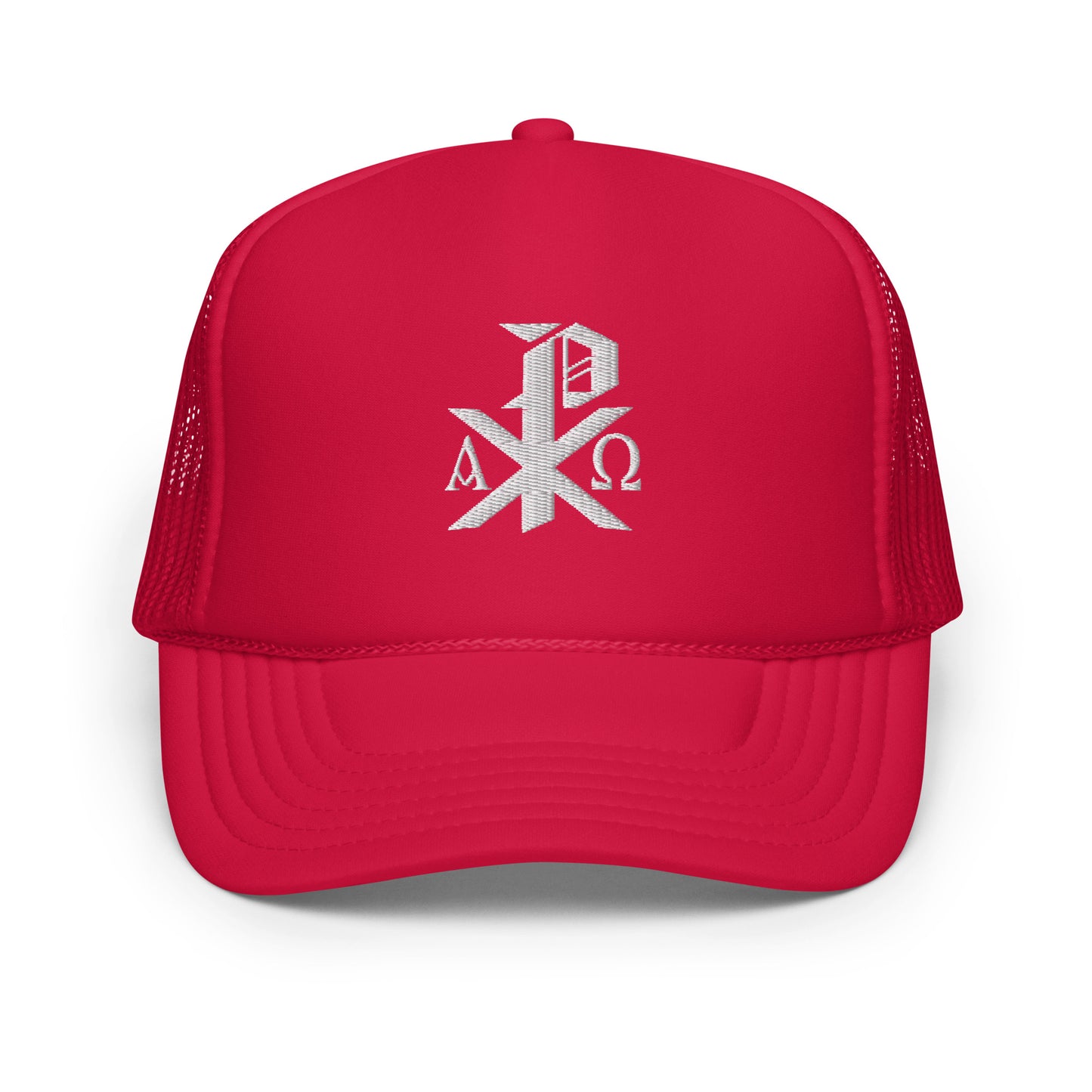 Chi-Rho Foam Trucker Hat