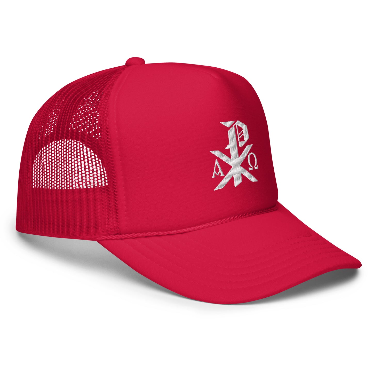 Chi-Rho Foam Trucker Hat