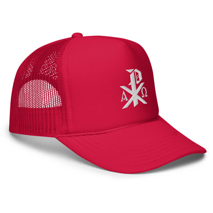 Chi-Rho Foam Trucker Hat