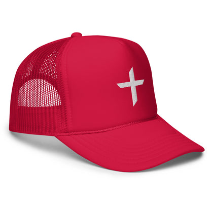 Cross Foam Trucker Hat