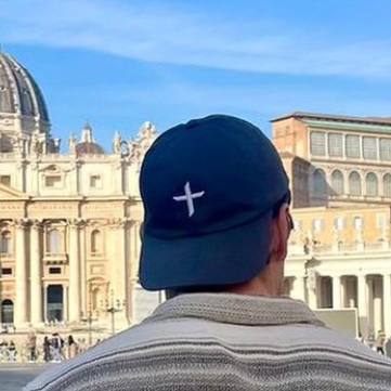 Cross Strapback Hat
