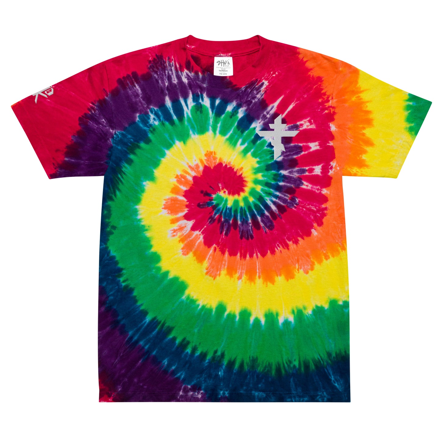 Eastern Cross Oversized Tie-Dye T-Shirt