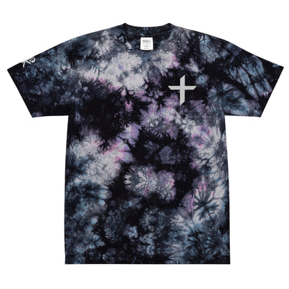 Cross Oversized Tie-Dye T-Shirt