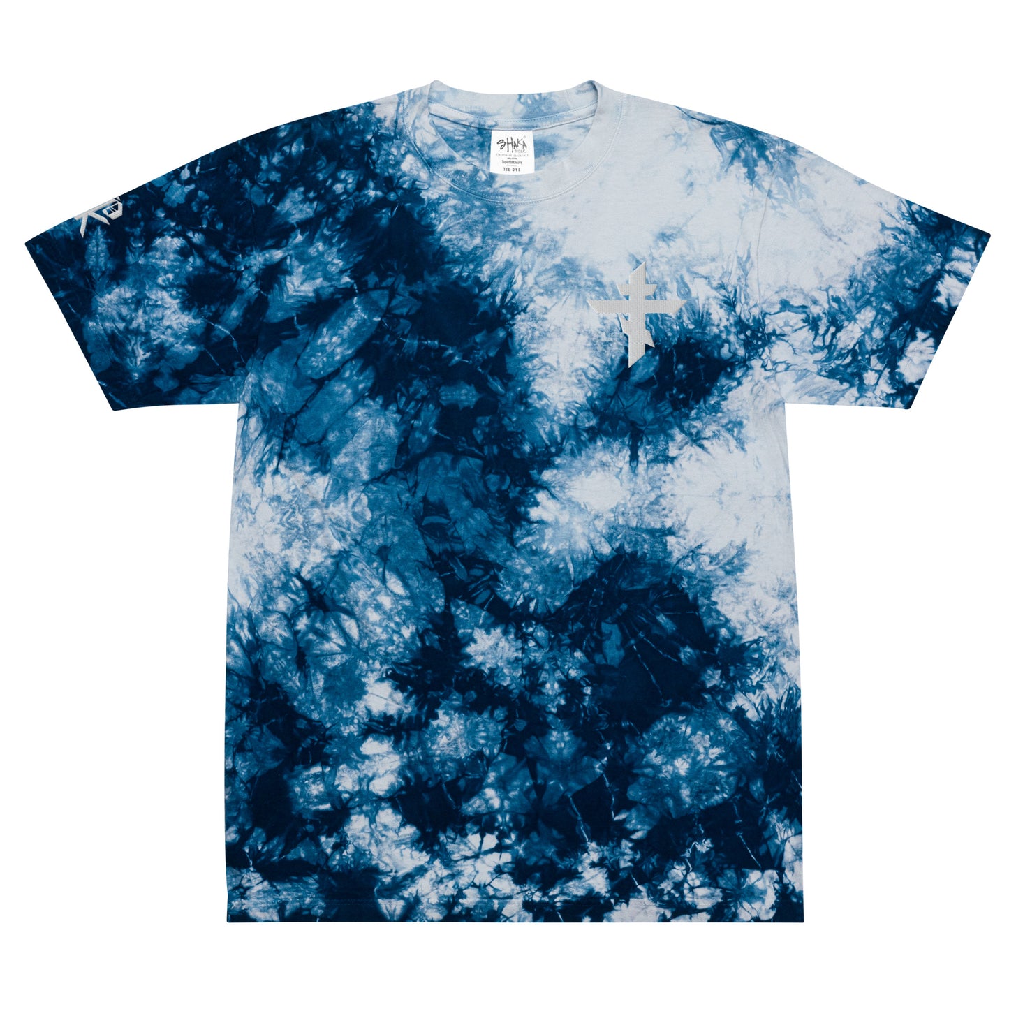 Eastern Cross Oversized Tie-Dye T-Shirt