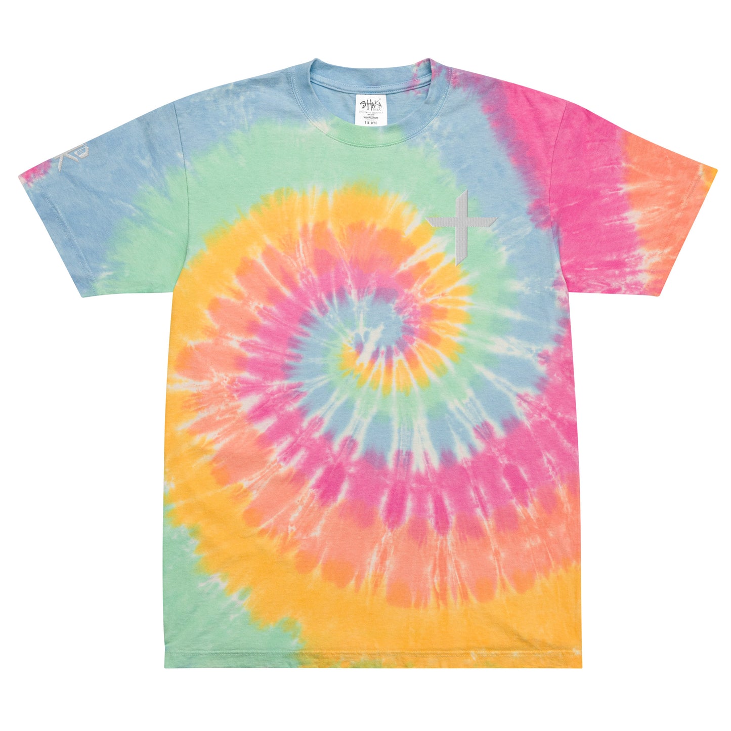 Cross Oversized Tie-Dye T-Shirt