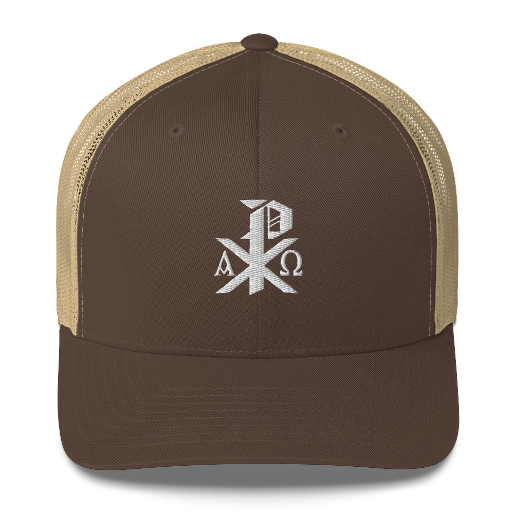 Chi-Rho Trucker Cap