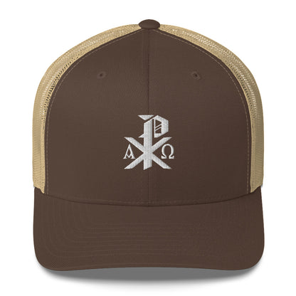 Chi-Rho Trucker Cap