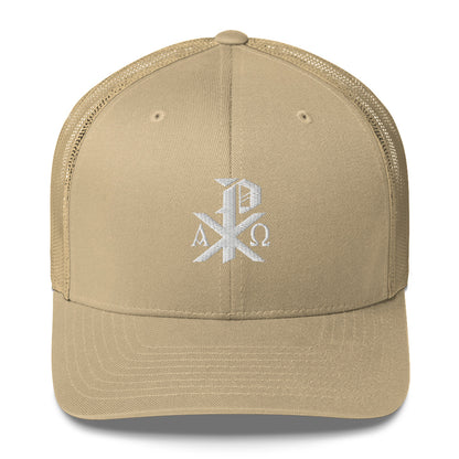 Chi-Rho Trucker Cap