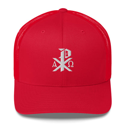 Chi-Rho Trucker Cap