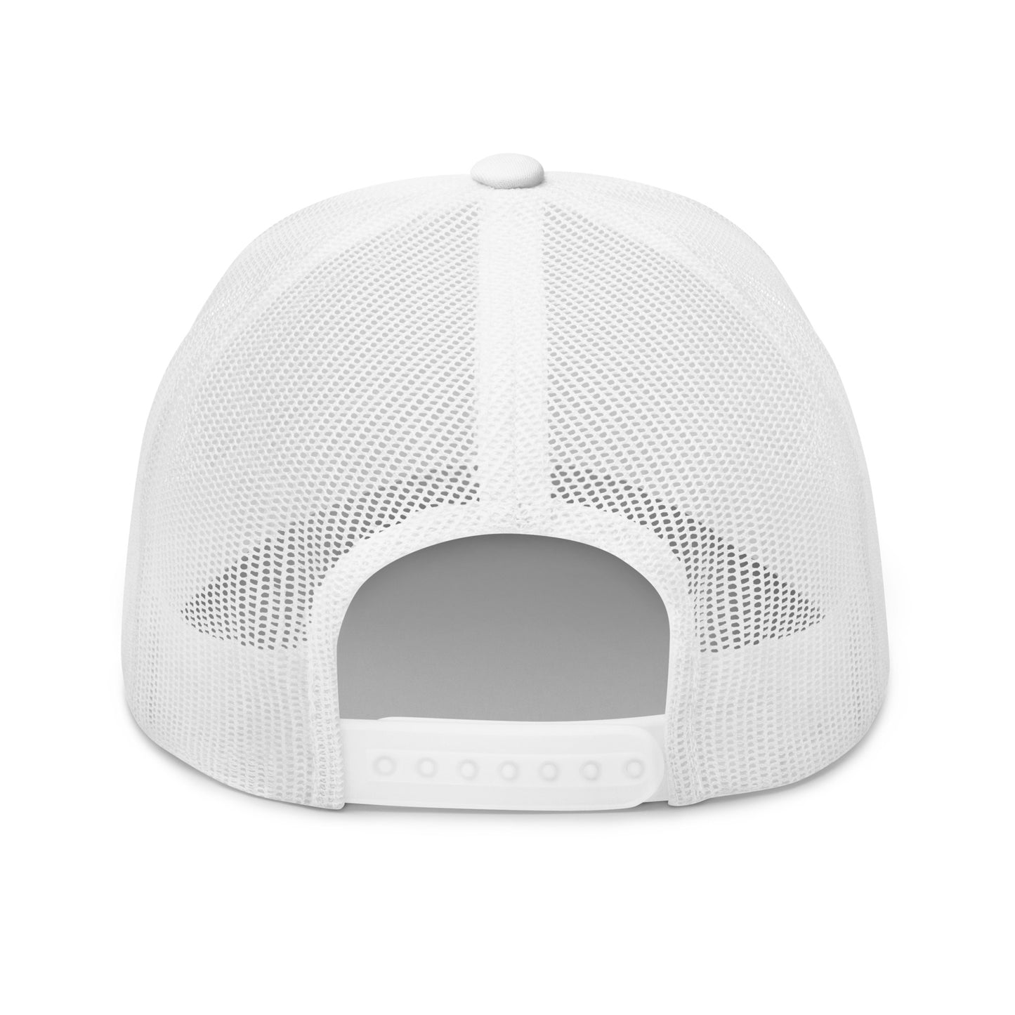 Chi-Rho Trucker Cap - White