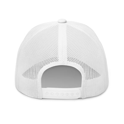 Chi-Rho Trucker Cap - White