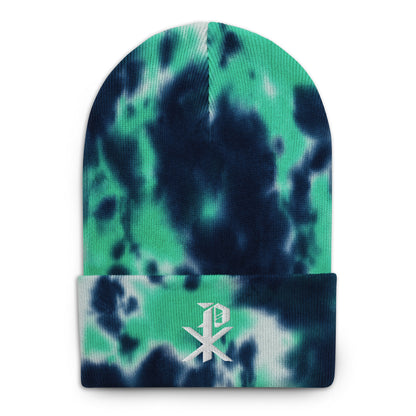 Chi-Rho Tie-Dye beanie