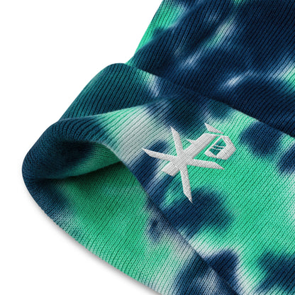 Chi-Rho Tie-Dye beanie